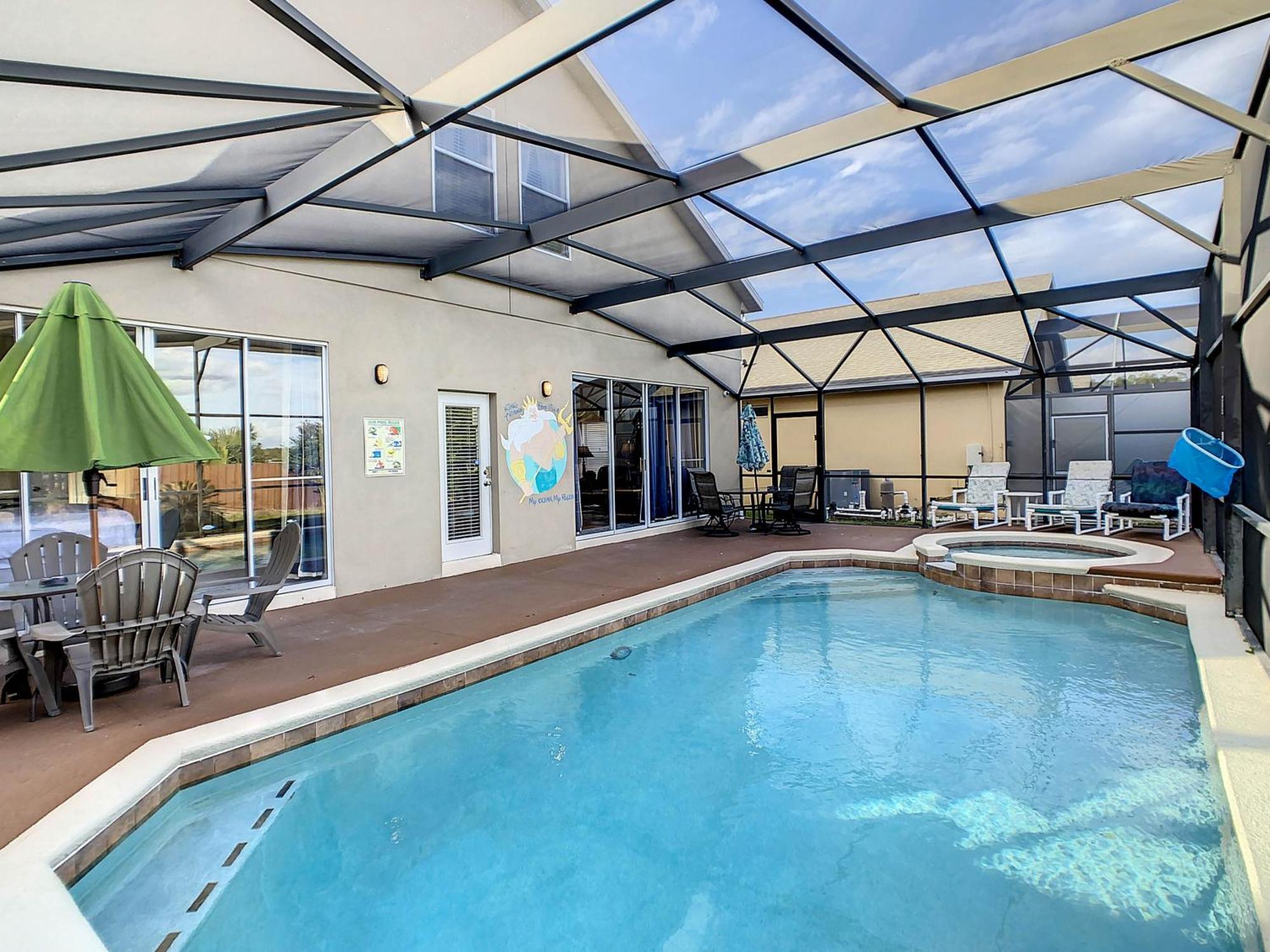 Triton Vacation Pool Home Near Disney Orlando Exteriör bild